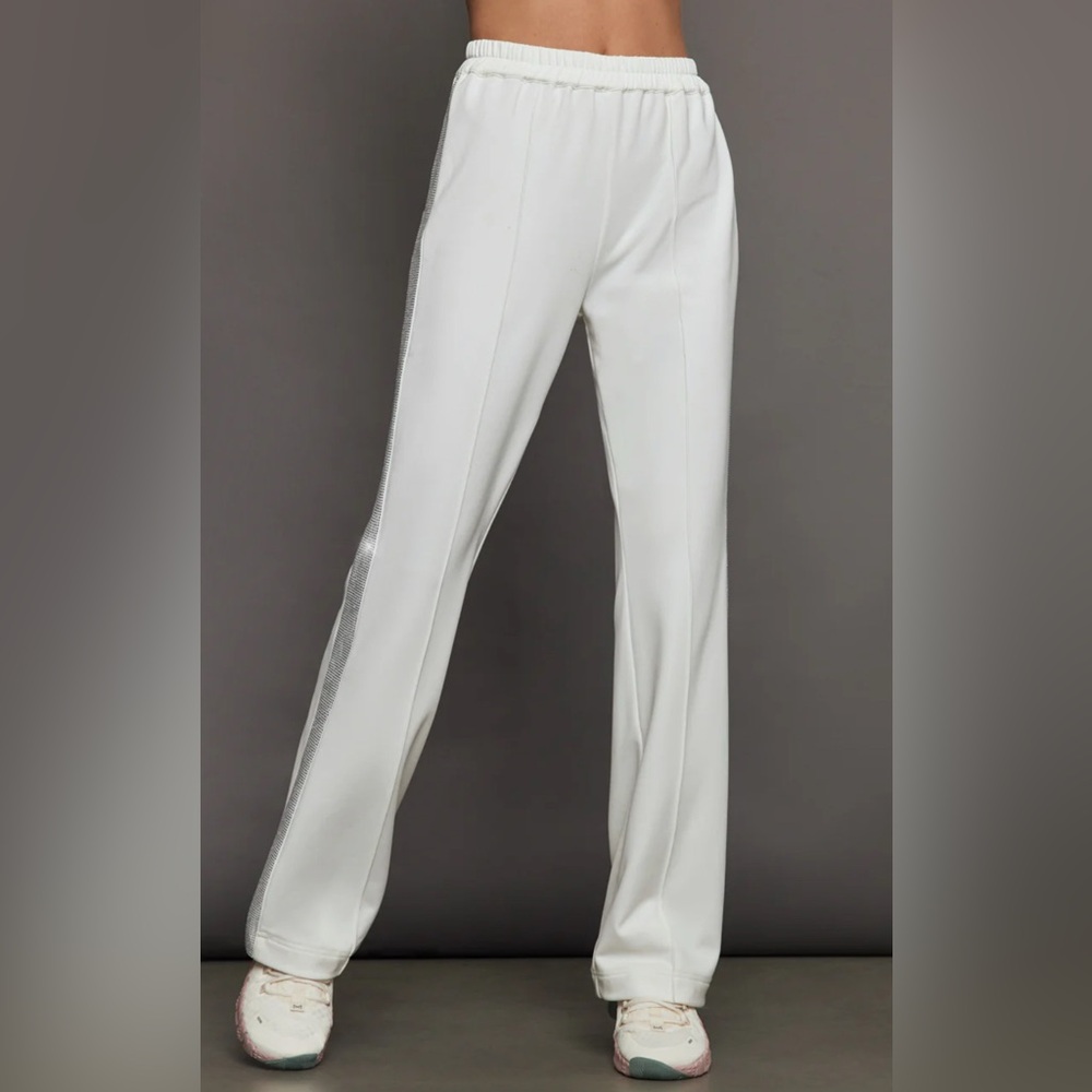Carbon38‎ Rhinestone Fleece Flare Pant